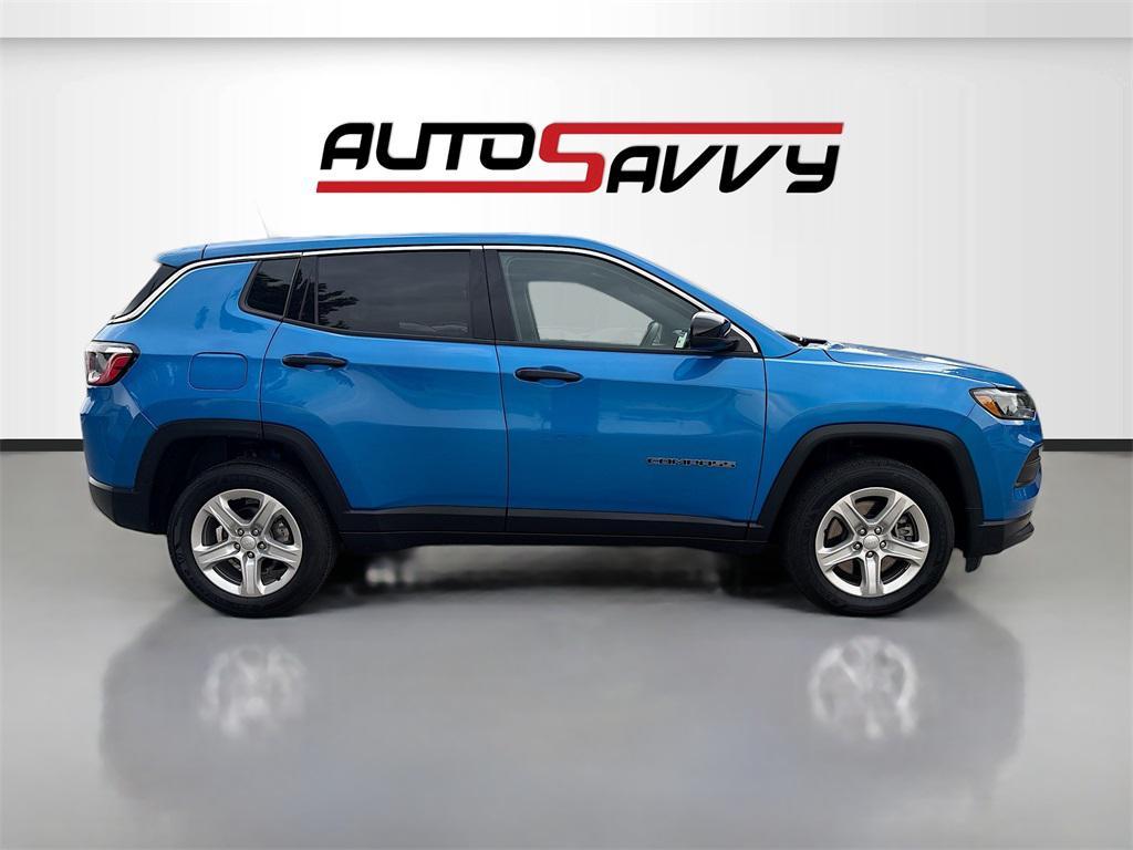 used 2024 Jeep Compass car, priced at $20,500