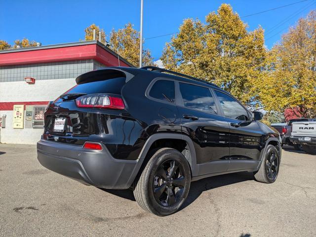 used 2021 Jeep Cherokee car, priced at $19,500