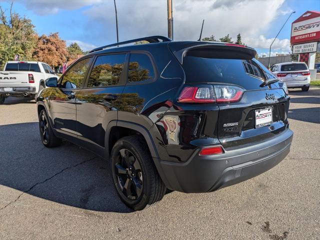 used 2021 Jeep Cherokee car, priced at $17,500