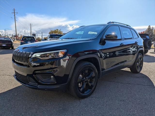 used 2021 Jeep Cherokee car, priced at $19,500