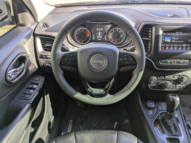 used 2021 Jeep Cherokee car, priced at $17,500