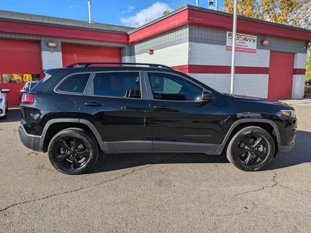 used 2021 Jeep Cherokee car, priced at $17,500