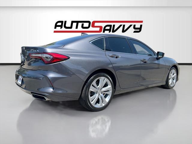 used 2022 Acura TLX car, priced at $26,600