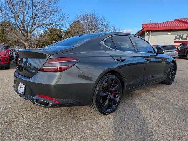 used 2023 Genesis G70 car, priced at $33,000