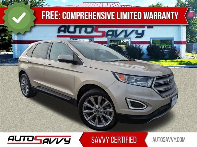 used 2018 Ford Edge car, priced at $17,200