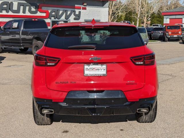 used 2023 Chevrolet Blazer car, priced at $31,500