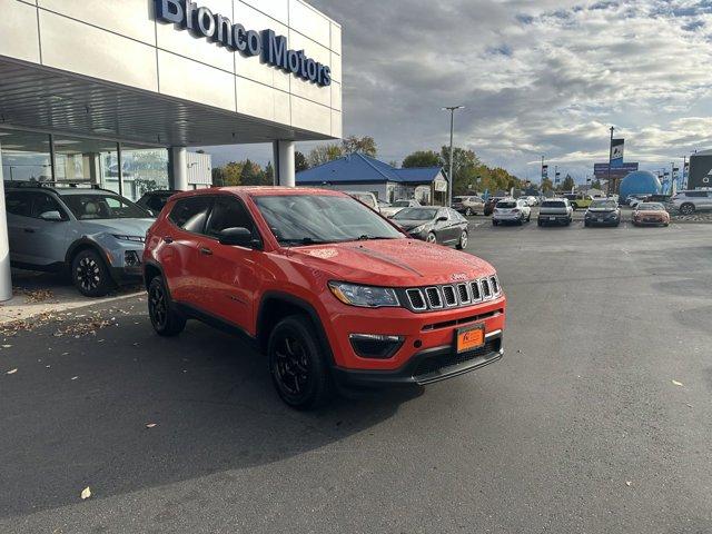 used 2021 Jeep Compass car, priced at $22,998