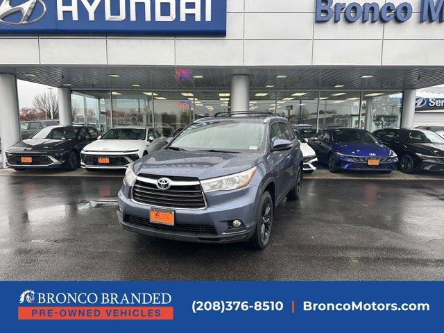 used 2015 Toyota Highlander car, priced at $19,988