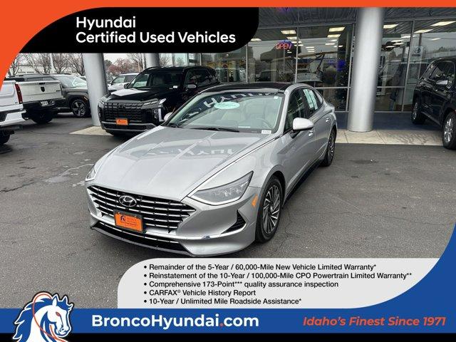 used 2023 Hyundai Sonata Hybrid car, priced at $26,793