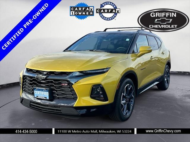 used 2022 Chevrolet Blazer car, priced at $36,498