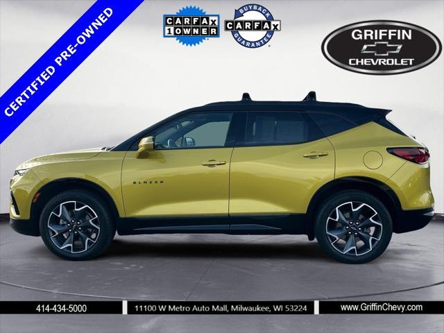 used 2022 Chevrolet Blazer car, priced at $36,498