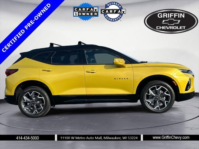 used 2022 Chevrolet Blazer car, priced at $36,498