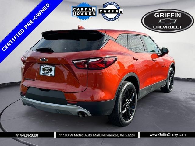 used 2022 Chevrolet Blazer car, priced at $28,669