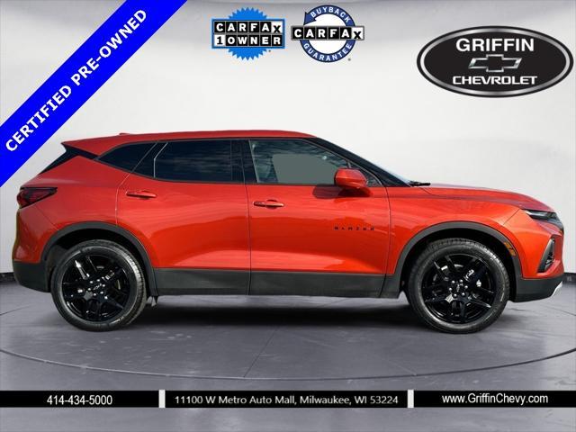 used 2022 Chevrolet Blazer car, priced at $28,989