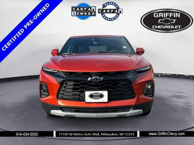 used 2022 Chevrolet Blazer car, priced at $28,669