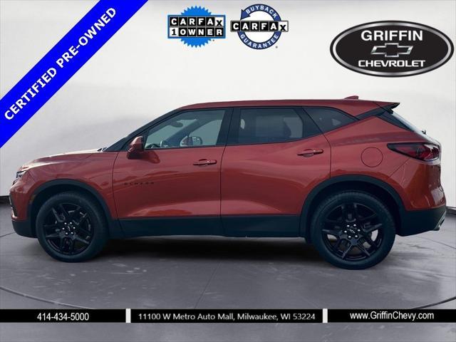 used 2022 Chevrolet Blazer car, priced at $28,669