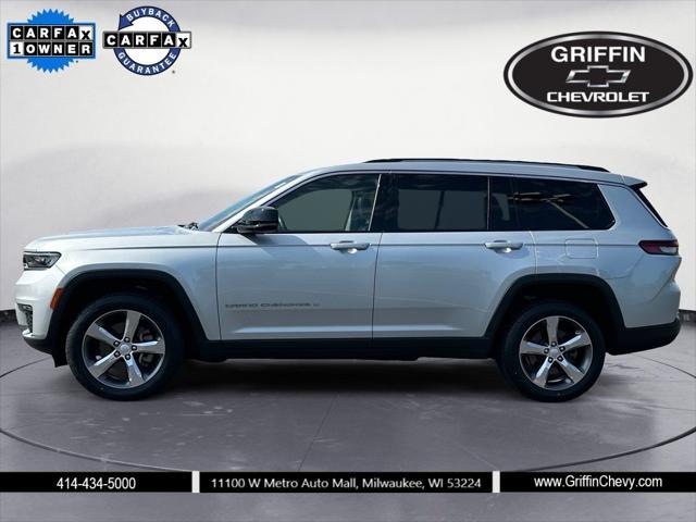 used 2022 Jeep Grand Cherokee L car, priced at $34,469