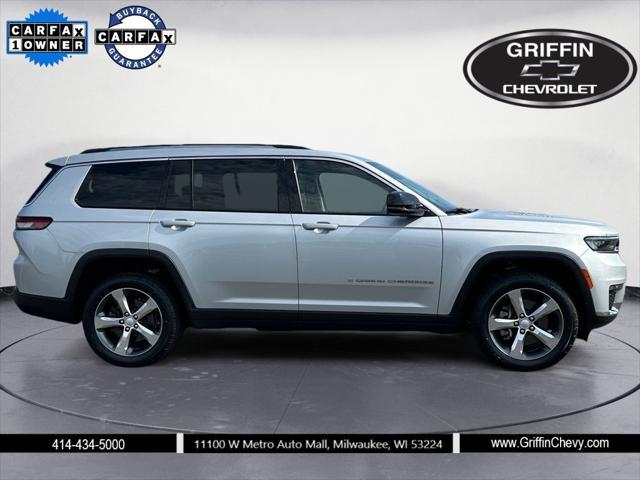 used 2022 Jeep Grand Cherokee L car, priced at $34,469