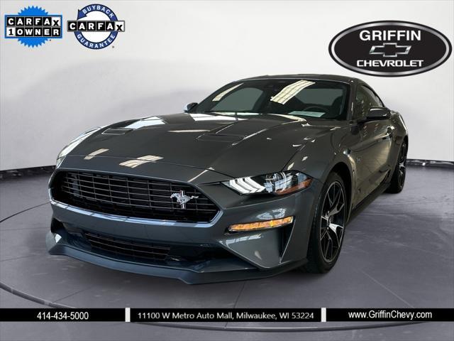 used 2021 Ford Mustang car, priced at $26,438