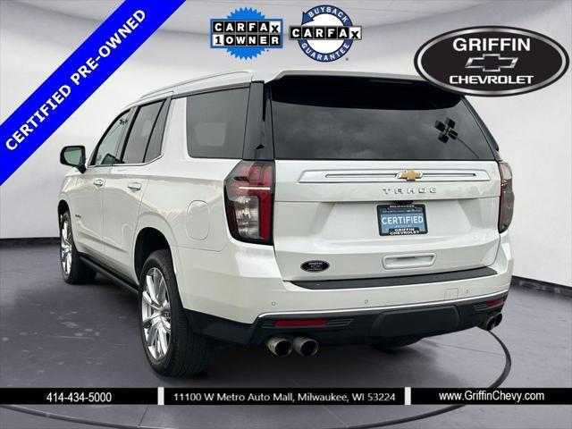 used 2022 Chevrolet Tahoe car, priced at $65,910