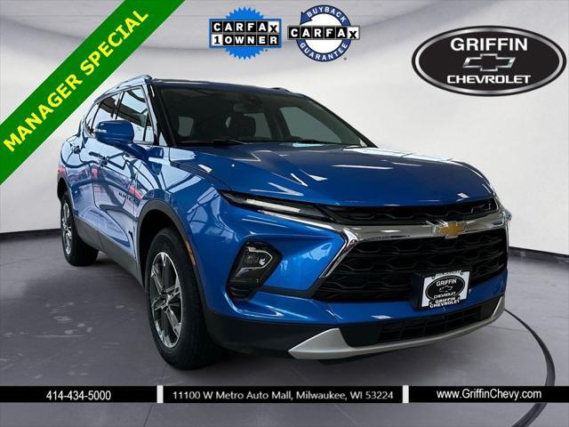 used 2024 Chevrolet Blazer car, priced at $38,956