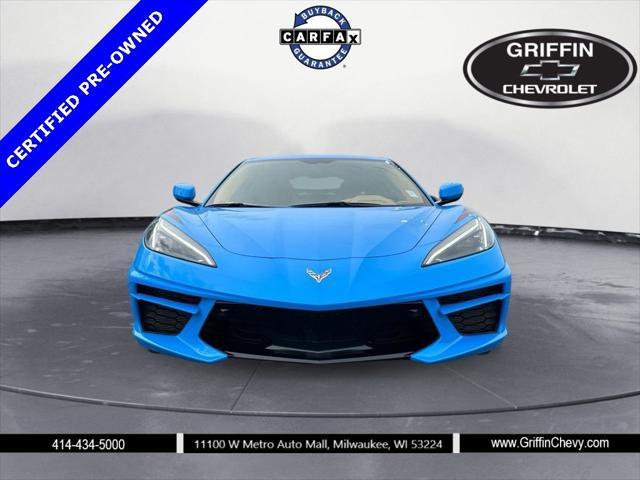 used 2020 Chevrolet Corvette car, priced at $69,599