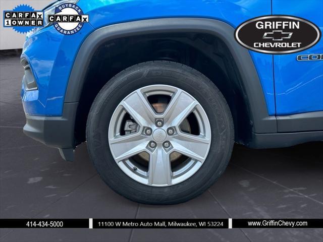 used 2022 Jeep Compass car, priced at $22,987