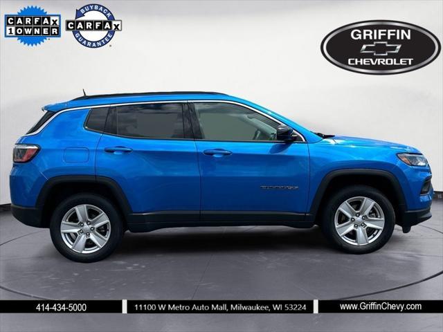 used 2022 Jeep Compass car, priced at $22,987