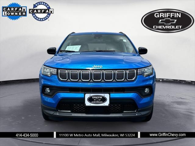 used 2022 Jeep Compass car, priced at $22,733