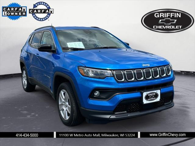 used 2022 Jeep Compass car, priced at $22,733