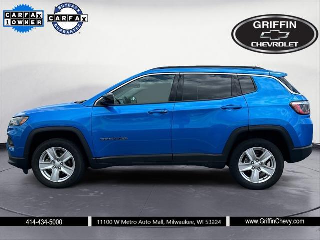 used 2022 Jeep Compass car, priced at $22,733