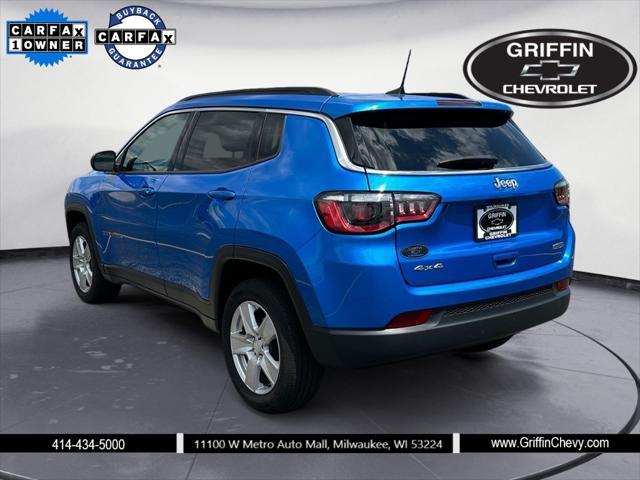 used 2022 Jeep Compass car, priced at $22,733