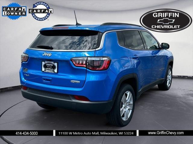 used 2022 Jeep Compass car, priced at $22,987