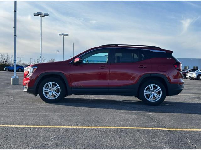 used 2022 GMC Terrain car, priced at $25,999