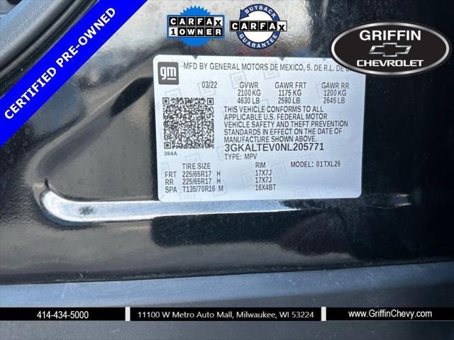 used 2022 GMC Terrain car, priced at $26,785