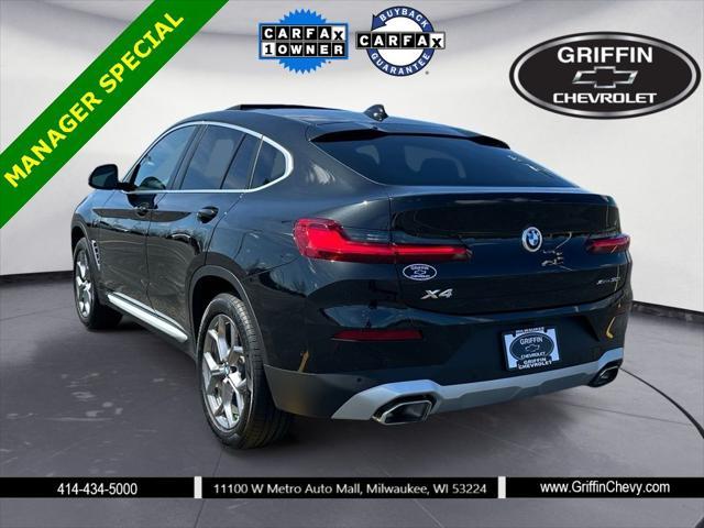 used 2023 BMW X4 car, priced at $46,960