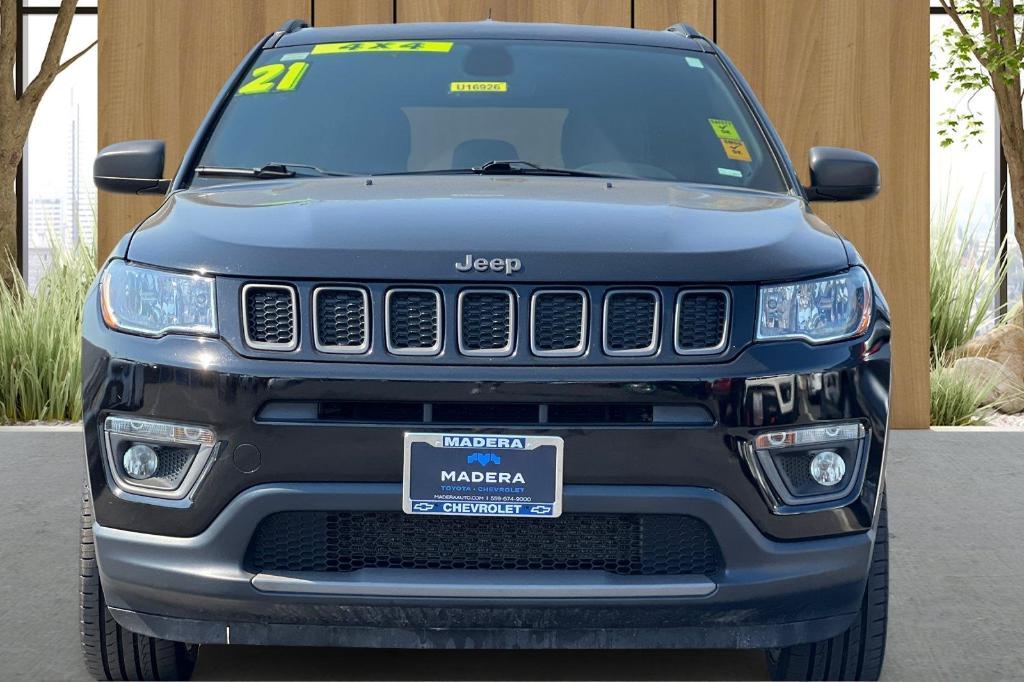 used 2021 Jeep Compass car, priced at $19,159