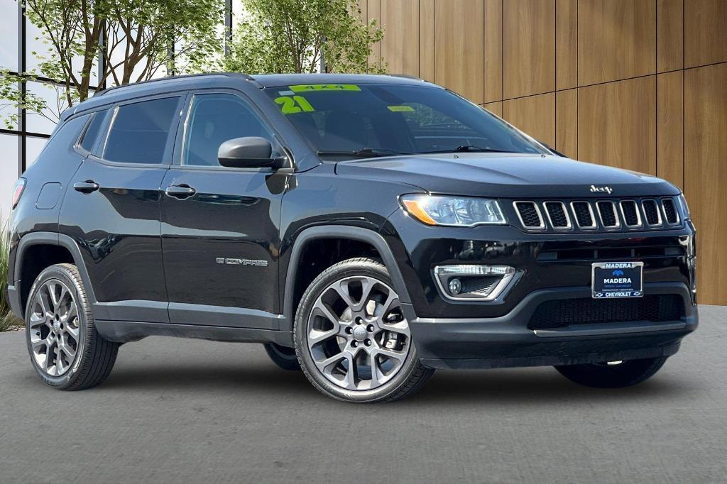 used 2021 Jeep Compass car, priced at $19,159