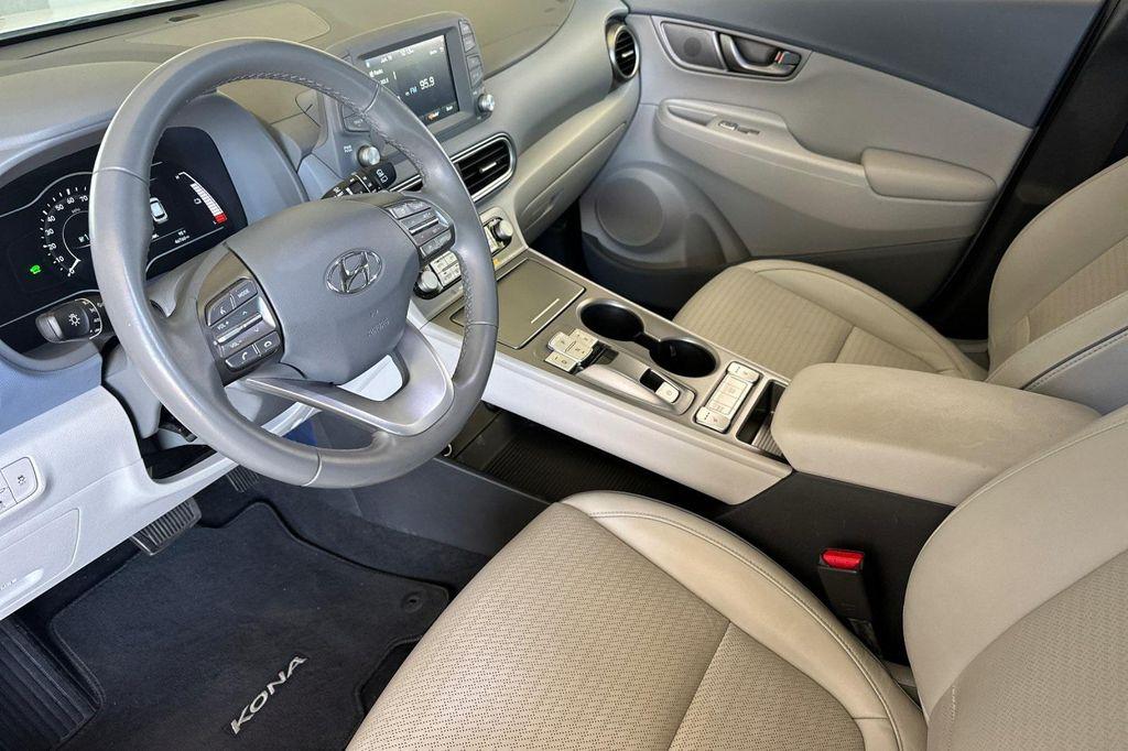 used 2021 Hyundai Kona EV car, priced at $18,425