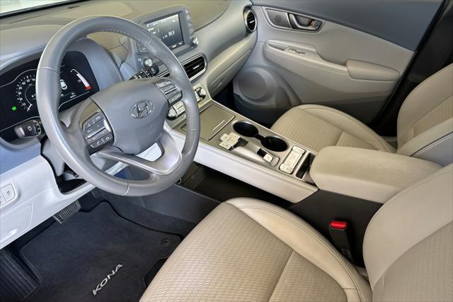 used 2021 Hyundai Kona EV car, priced at $19,917