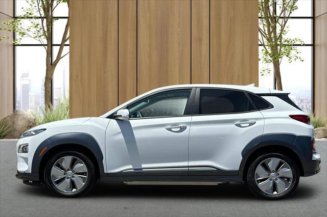 used 2021 Hyundai Kona EV car, priced at $19,917