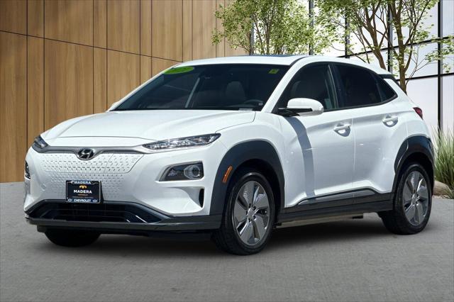 used 2021 Hyundai Kona EV car, priced at $19,917