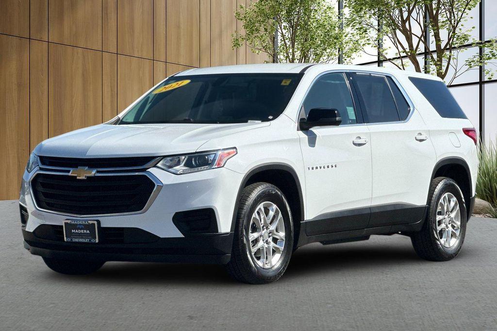 used 2021 Chevrolet Traverse car, priced at $21,567