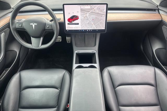 used 2021 Tesla Model 3 car, priced at $29,999