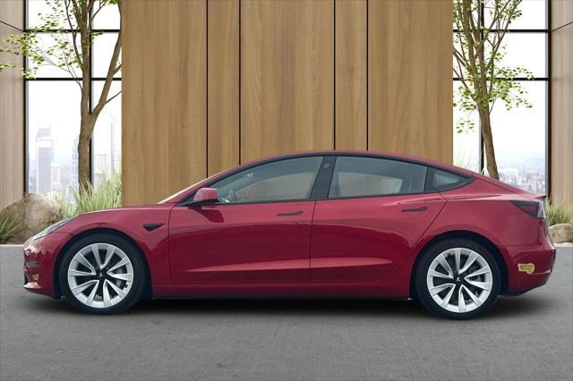 used 2021 Tesla Model 3 car, priced at $29,999