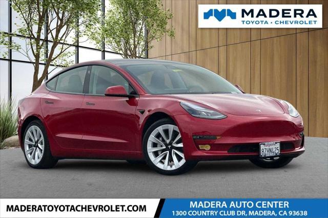 used 2021 Tesla Model 3 car, priced at $29,999