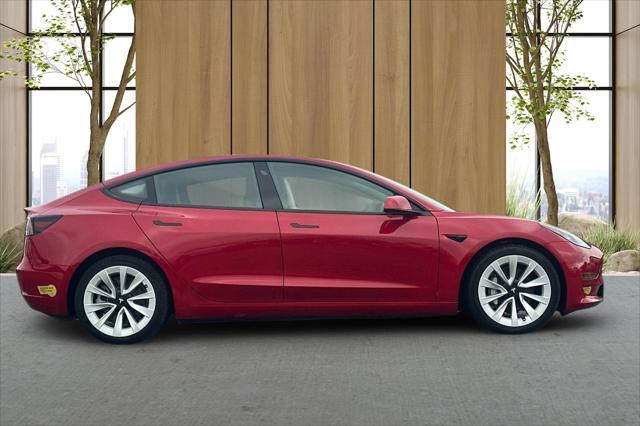 used 2021 Tesla Model 3 car, priced at $29,999