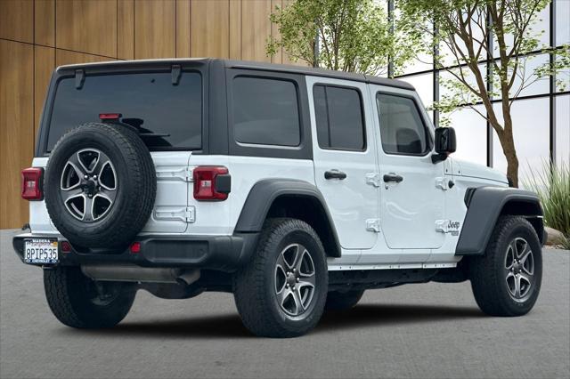 used 2018 Jeep Wrangler Unlimited car, priced at $25,899