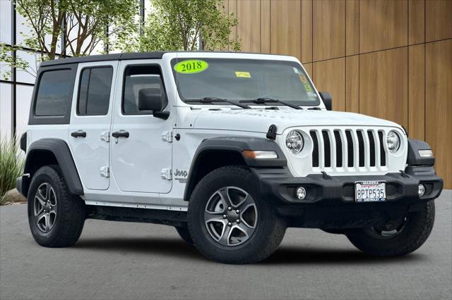 used 2018 Jeep Wrangler Unlimited car, priced at $25,899