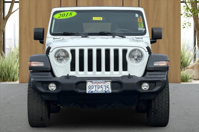 used 2018 Jeep Wrangler Unlimited car, priced at $25,899